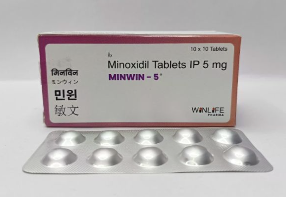 민윈에프 600정 (미녹시딜5mg+피나스테리드) - 1mg, 600정